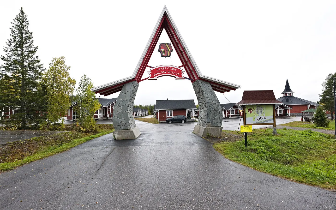 Santa Claus Holiday Village